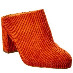 Soludos brick colored mules